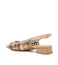 Carmela Leather Women's Slingback Braided Sandals By Xti