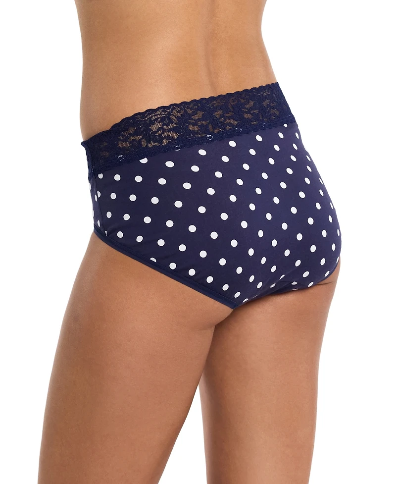 Hanky Panky Women's Printed Supima Cotton French Brief Panty
