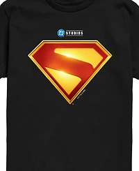 Superman Big Boys Logo Shield Graphic T-Shirt