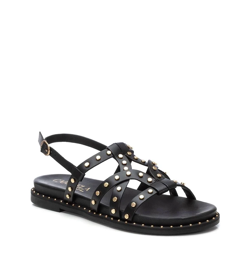 Carmela Leather Women's Fashion Sandals By Xti