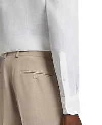 Hugo Boss Beckham x Boss Men's Regular-Fit Linen Shirt