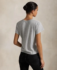 Polo Ralph Lauren Women's Classic Shrunken-Fit Jersey Tee