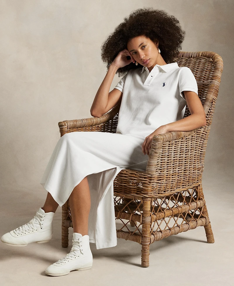 Polo Ralph Lauren Women's Cotton Mesh Polo Dress