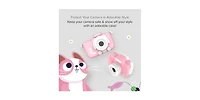 myFirst Camera 3 (Pink) Kids Digital Camera, Video Camera for Toddlers, 16MP 1080HD Video, MicroSD Card, Selfie & Macro Lens, Safety Neck Lanyard Gift
