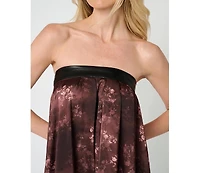 WeWoreWhat Women's Strapless Maxi Dress
