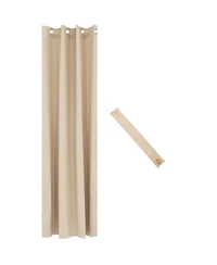 Room Darkening Curtain Panel with Grommet Top - x in