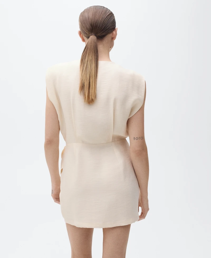 Mango Women's Lyocell Wrap Dress