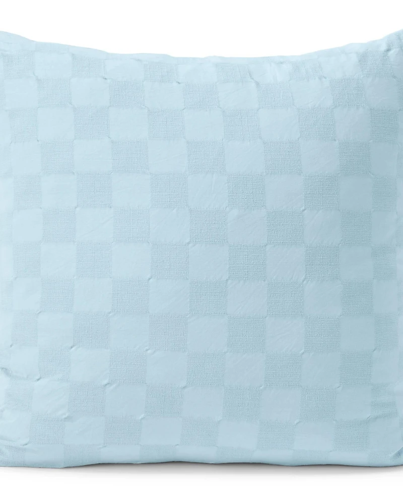 Lands' End Textured Pattern Bed Pillow Sham