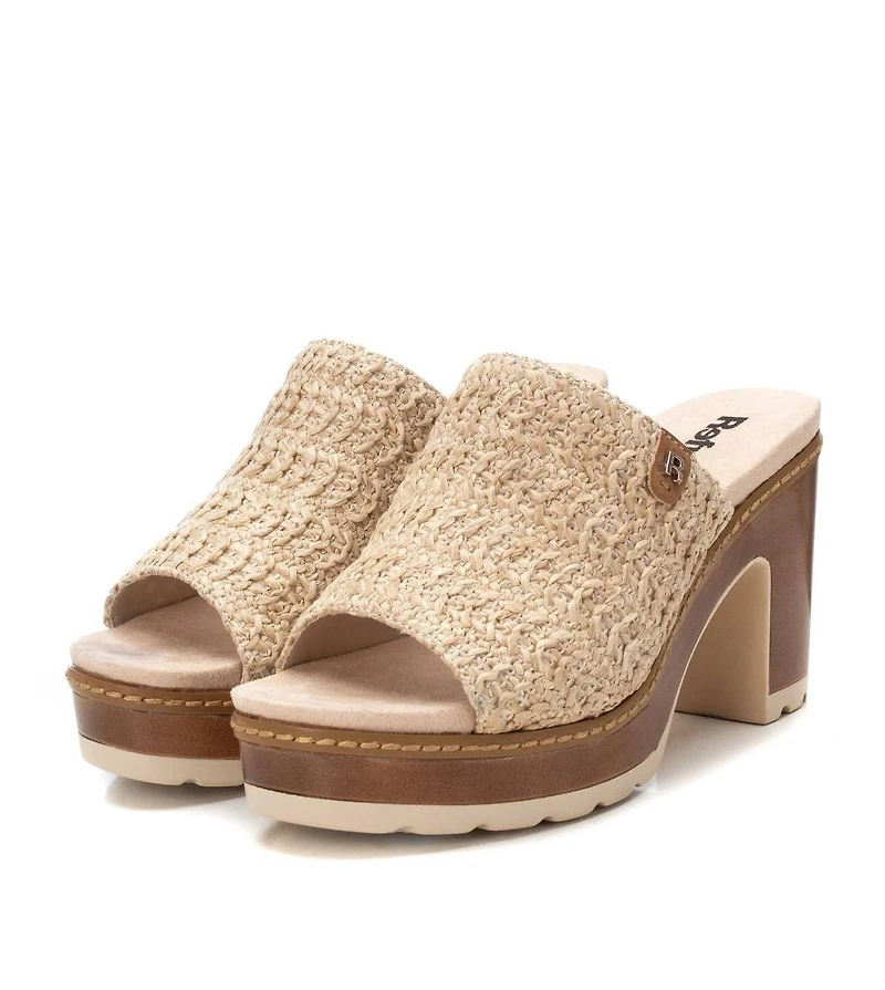 Women's Slip on Heeled Sandals Refresh By Xti