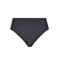 Lscn by Lascana Women's Shimmer High Waisted Bikini Swimsuit Bottom