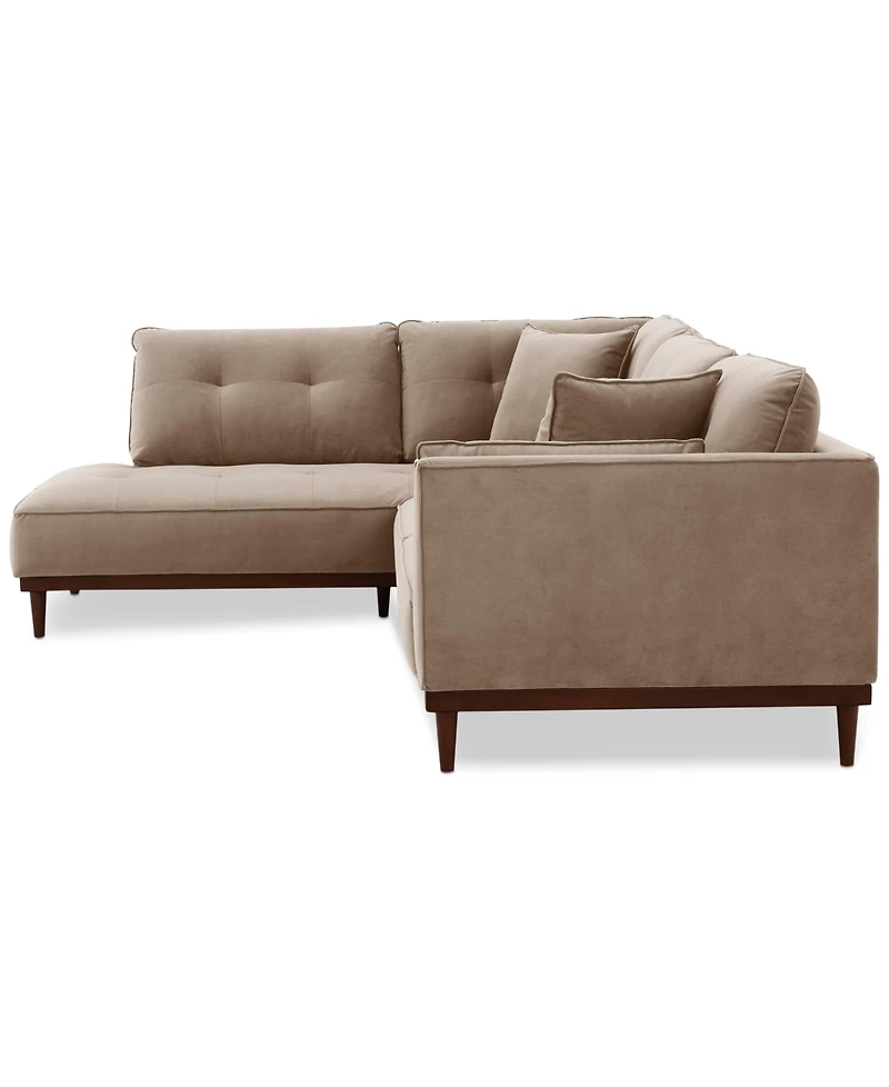 Hazelynn 2-Pc. Fabric Sectional, Exclusively at Macys