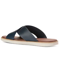 Cole Haan Men's Nantucket Cross Strap Slip-On Slide Sandals