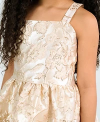 Rare Editions Big Girls Brocade Party Dress