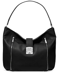 Michael Kors Addie Extra Large Leather Hobo Shoulder Bag