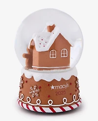 Holiday Lane Heritage Gingerbread House Musical Snow Globe, Macy's Exclusive