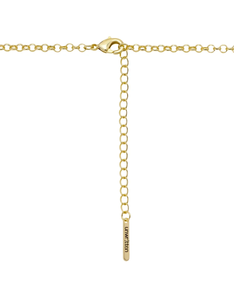 Unwritten Agate Sea Life Charm Necklace