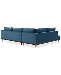Hazelynn 2-Pc. Fabric Sectional, Exclusively at Macys