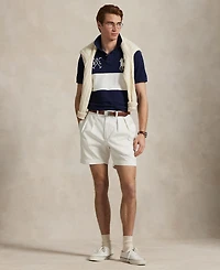 Polo Ralph Lauren Men's Custom Slim Fit Big Pony Mesh Polo Shirt