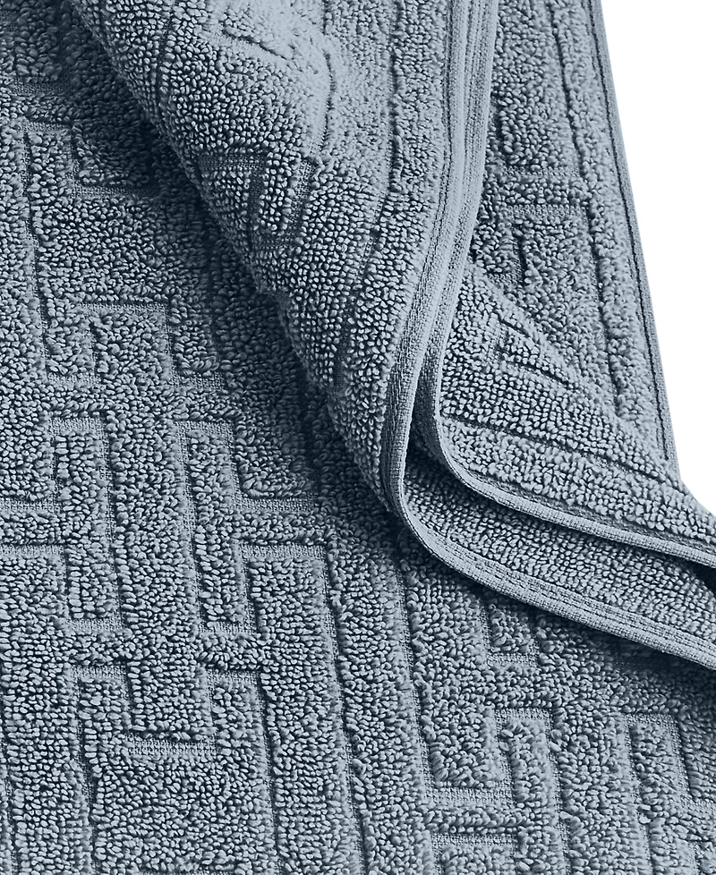 Hotel Collection Sculpted Chain-Link Bath Towel, 30" x 56", Exclusively at Macy's