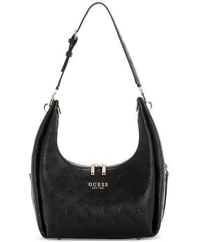 Guess Phoebe Logo Hobo Shoulder Bag