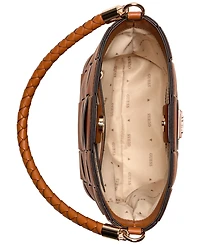 Guess Maylee Woven Bucket Bag
