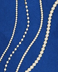 Diamond Swirl Link Tennis Bracelet (2 ct. t.w.) in 10k Gold, Exclusively at Macy's