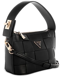 Guess Maylee Mini Woven Hobo Bag