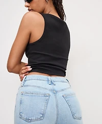 Good American Women's Good Standard Kick-Flare Jeans