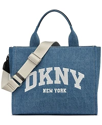 Dkny Hadlee Medium Cotton Logo Tote