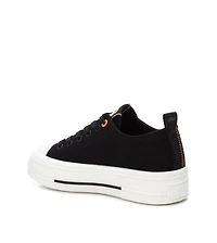 Women's Urban Style Canvas Platform Sneakers Refresh By Xti