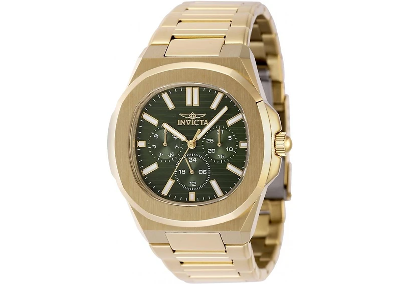 Invicta Men's 48523 Speedway Quartz Chronograph Green Dial Watch
