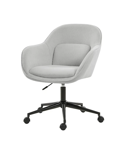 Jose Office Chair Durable Metal Base with Rolling Casters