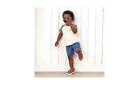 Gerber Baby Gender Neutral Denim Shorts, Light Wash