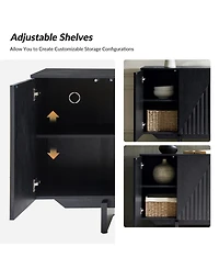 Modern Adamo 58"Wide 4 door Sideboard
