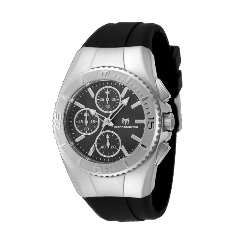 Techomarine Women's Tm-124033 Cruise Original Quartz Chronograph Black Dial Watch
