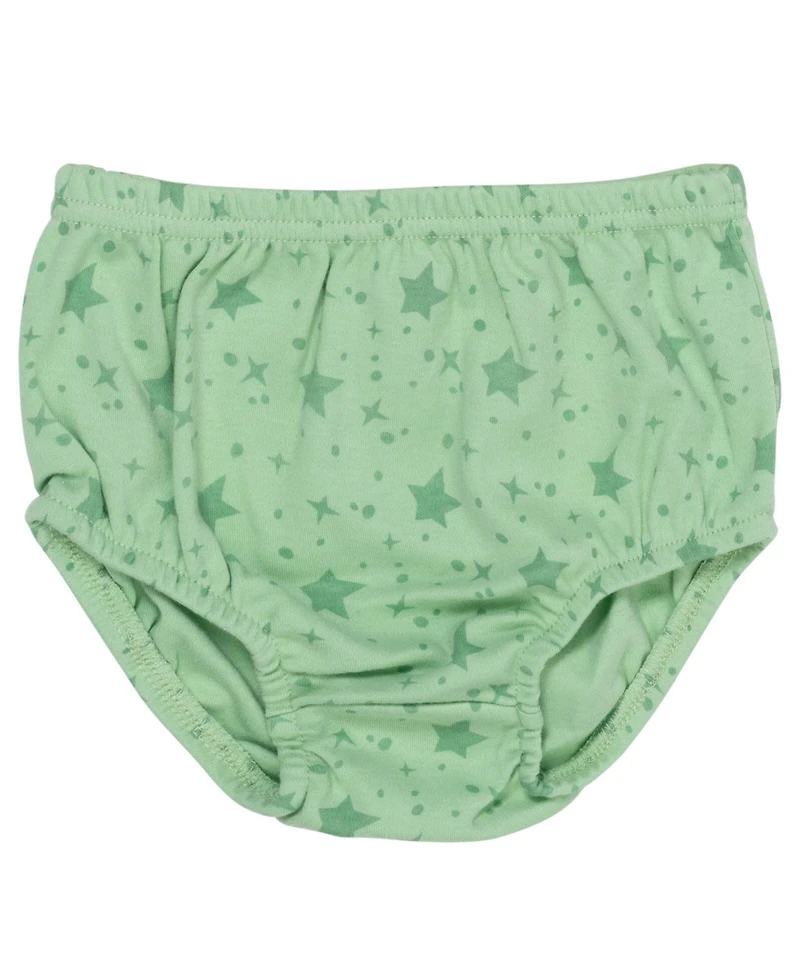 The Mandalorian Baby Boys Yoda Pullover T-Shirt Diaper Cover and Hat 3 Piece Outfit Set