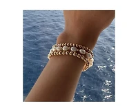 Gold Filled Pearl Bead Bracelet