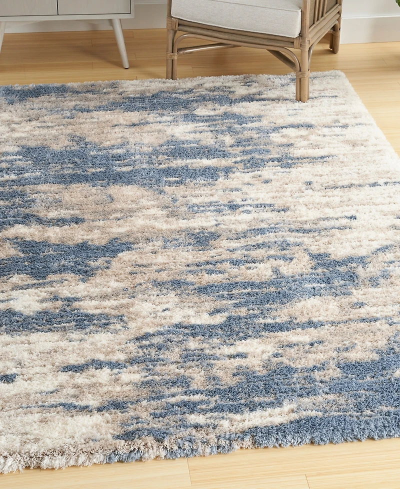 Nourison Home Dreamy Shag DRS10 5'3"x7'3" Area Rug