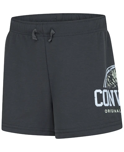 Converse Big Girls Graphic Knit Shorts
