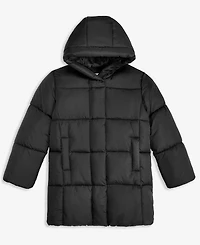 Sam Edelman Big Girls Box Quilt Stadium Jacket