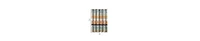 Striped Shower Curtain – Microfiber Fabric with Floral Accents