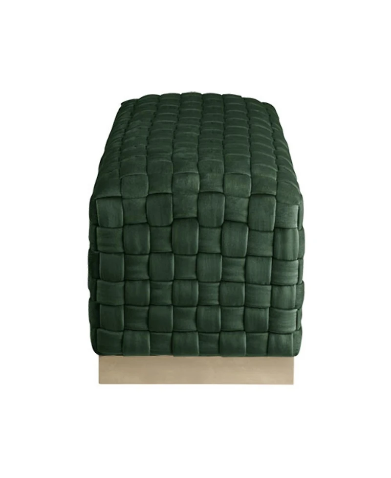 Velvet Upholstered Bench – Elegant Accent Seating for Bedroom, Hallway, or Living Room