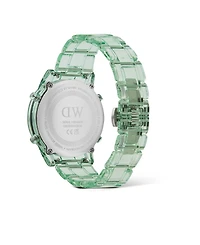 Daniel Wellington Men's Chronograph Green Plastic Watch, 42mm