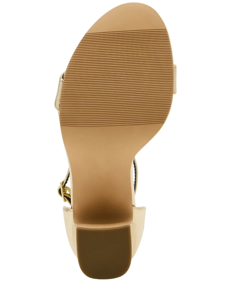 Madden Girl Sasha Two-Piece Block-Heel Dress Sandals