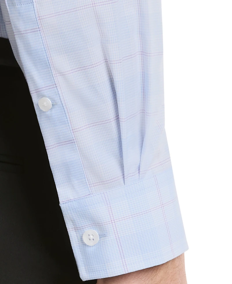 Michael Kors Men's Regular Fit Comfort Stretch Dress Shirt