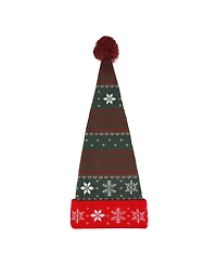 Peanuts Men's Snoopy With Present Red & Green Santa Hat