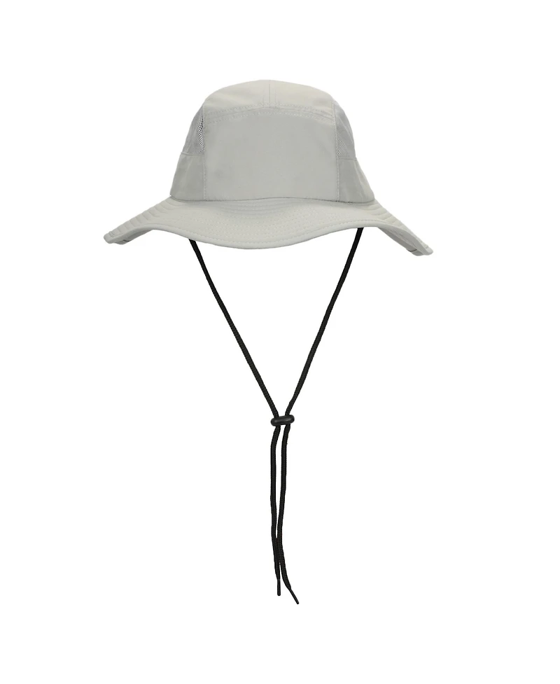 Generic Men's 2-Pack Olive & Light Grey Wide Brim Paddler Sun Hat with Vented Mesh Side Panels