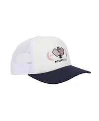 Generic Men's Pickleball Paddles White Foam Trucker Hat