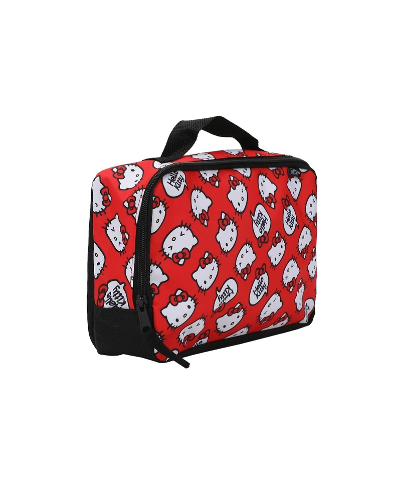 Hello Kitty All-Over Character Print 3-Piece Red Packing Cube Set