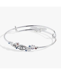 Evil Eye Inline Bangle Bracelet